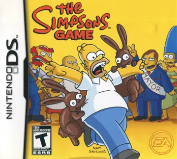 Simpsons Game, The (USA) box cover front